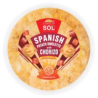 A Taste of Sol Snacking Spanish Potato Omelette with Chorizo (200 g)
