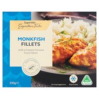 SuperValu Signature Tastes Irish Monkfish with Creamy Coconut Sauce (230 g)