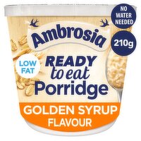 Ambrosia Ready to Eat Golden Syrup Flavour Porridge Pot (210 g)