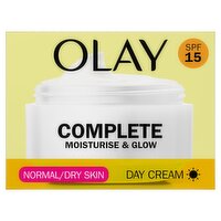 Olay Complete Normal Dry SPF15 Moisturise & Glow Day Cream (50 ml)