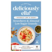 Deliciously Ella Strawberry & Almond Low Sugar Granola (380 g)