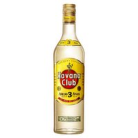 Havana Club 3 Year Old White Rum Bottle (70 cl)