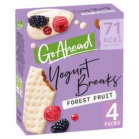 Go Ahead Forest Fruit Yogurt Breaks Snack Bars 4 Pack (35.5 g)