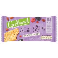 Go Ahead Forest Fruit Crispy Fruit Slices Snack Bars 4 Pack (43.5 g)