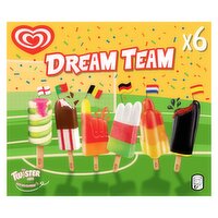 HB Dream Team Mini Ice Pops 6 Pack (61 ml)