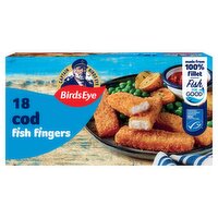 Birds Eye Cod Fish Fingers 18 Pack (28 g)