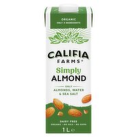 Califia Farms Organic Simply Almond Drink (1 L)