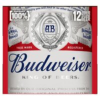Budweiser Beer Bottle 12 Pack (300 ml)
