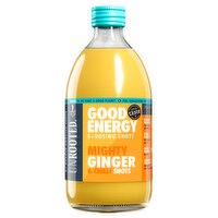 Unrooted Mighty Ginger & Chilli Shots 8 Dose Bottle (500 ml)