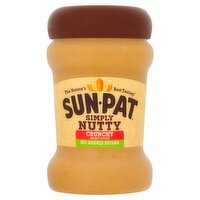 Sun Pat Crunchy No Added Sugar Peanut Butter (300 g)