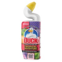 Duck Tropical Adventure Fresh Action Toilet Gel (750 ml)