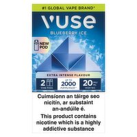 Vuse Blueberry Ice Pods 20mg (2 Piece)