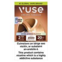 Vuse Creamy Tobacco Pods 20mg (2 Piece)