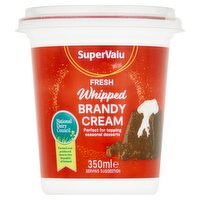 SuperValu Freshly Whipped Brandy Cream (350 ml)