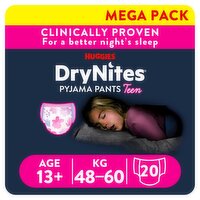 Huggies DryNites Pyjama Pants Teen Girl Age 13+ (20 Piece)