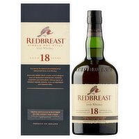 Redbreast 18 Year Old Single Pot Still Irish Whiskey Bottle (70 cl)