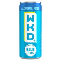 WKD Blue 0.0% Alcohol Free Can (250 ml)