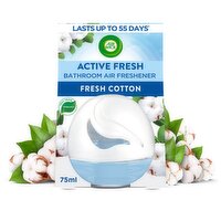 Airwick Active Fresh Cotton Bathroom Air Freshener (75 ml)