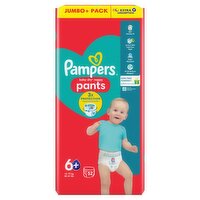 Pampers Baby-Dry Nappy Pants Size 6+ Jumbo+ Pack (52 Piece)