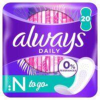 Always Daily Normal Panty Liners (20 Piece)