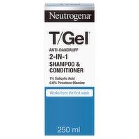 Neutrogena T/Gel Melon & Jasmine 2in1 Anti-Dandruff Shampoo & Conditioner (250 ml)