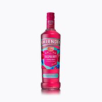 Smirnoff Raspberry Crush Vodka Bottle (70 cl)