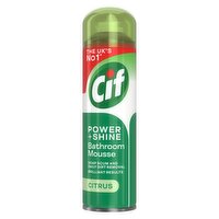 Cif Power & Shine Citrus Bathroom Mousse (500 ml)