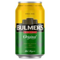 Bulmers Original Irish Cider Can (330 ml)