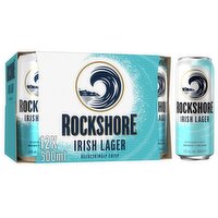 Rockshore Irish Lager Can 12 Pack (500 ml)