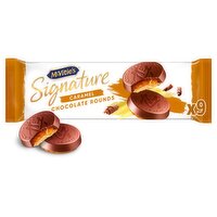 McVitie's Signature Caramel Chocolate Rounds Biscuits (109 g)