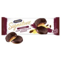 McVitie's Signature Caramel Dark Chocolate Rounds (109 g)