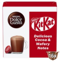 Nescafé Dolce Gusto KitKat Hot Chocolate Capsules 16 Pack (256 g)