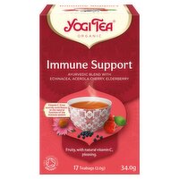 Yogi Tea Organic Immune Support Tea Bags 17 Pack (34 g)