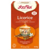 Yogi Tea Organic Licorice Tea Bags 17 Pack (30.6 g)