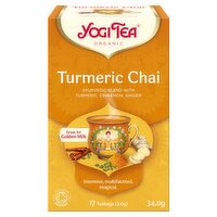 Yogi Tea Organic Turmeric Chai Tea Bags 17 Pack (34 g)