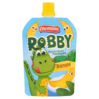 Ehrmann Robby Banane Fromage Frais Pouch (90 g)