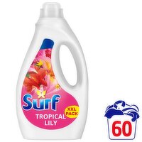 Surf Tropical Lily Laundry Liquid XXL 60 Washes (1.62 L)