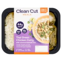 Clean Cut Thai Green Curry with Coconut Basmati Rice (400 g)