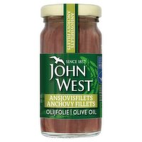 John West Anchovy Fillets in Olive Oil Jar (95 g)