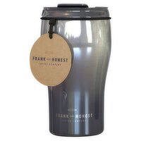 Frank & Honest 16oz Double Walled Stainless Steel Cup with Plastic Flip Lid (1 Piece)
