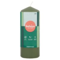 Bolsius Essentials Olive Green Pillar Candle Medium 150x58mm (1 Piece)