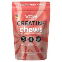 Vow Nutrition Strawberry Creatine Chews (184 g)