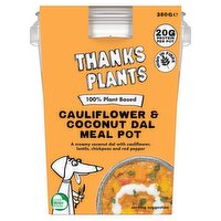 Thanks Plants Cauliflower and Coconut Dal (380 g)
