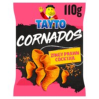 Tayto Cornados Zingy Prawn Cocktail Flavour (110 g)