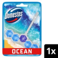 Domestos Power 5 Ocean Toilet Rim Block (50 g)