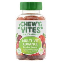 Chewy Vites Berries Multi-Vit Advance Adult Gummies (60 Piece)