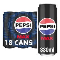 Pepsi Max Can 18 Pack (330 ml)