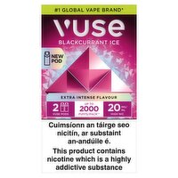 Vuse Blackcurrant Ice Pods 20mg (2 Piece)