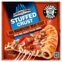 Chicago Town Meat Feast BBQ Filled Crust Pizza (674 g)
