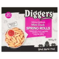 Diggers Mini Duck Spring Rolls 20 Piece (300 g)